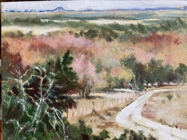 Landscape painting Dec 2023